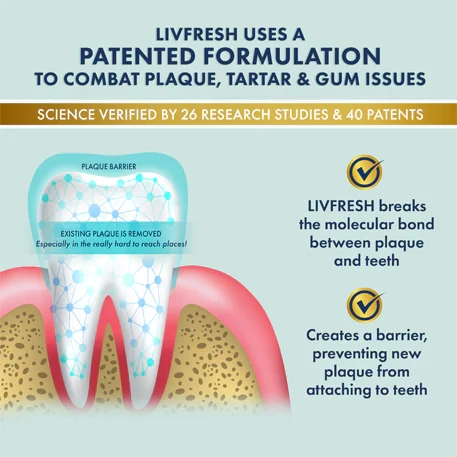 LIVFRESH Gel Toothpaste